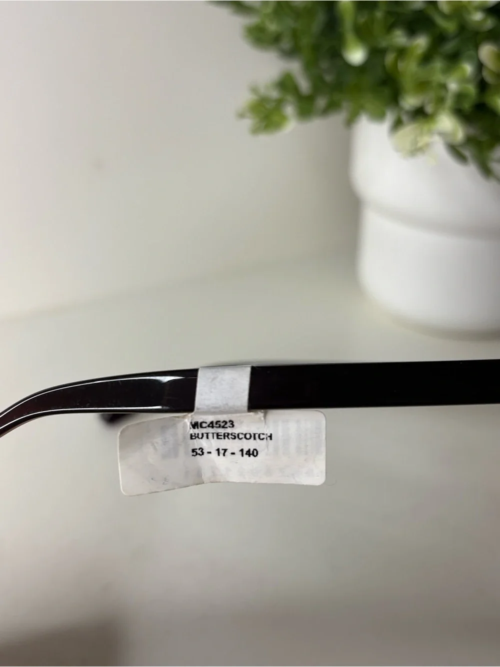 Title: McAllister MC4523 Butterscotch Tortoise Eyeglasses Frames 53-17-140 New